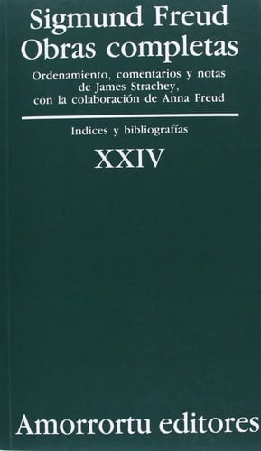 Libro - Obras Completas Xxiv- Sigmund Freud 24 Psicologia