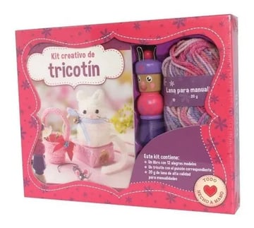 Portada de Libro - Kit Creativo (tricotín Ó Ganchillo)