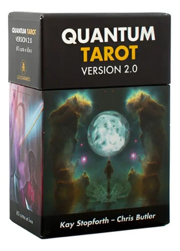 Portada de Quantum Tarot Version 2.0 (80 Cartas + Libro) (multilingue) 
