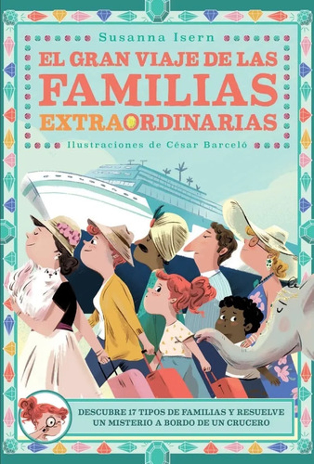 Portada de Gran Viaje  Familias Extraordinarias Susanna Isern