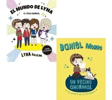 Libros - Pack Mundo De Lyna + Un Vecino Anormal
