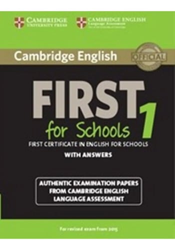 Cambridge English First For Schools 1 (2015) Student's Book
