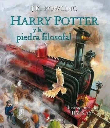 Libro Harry Potter Y La Piedra Filosofal  Ilustrado Rowling