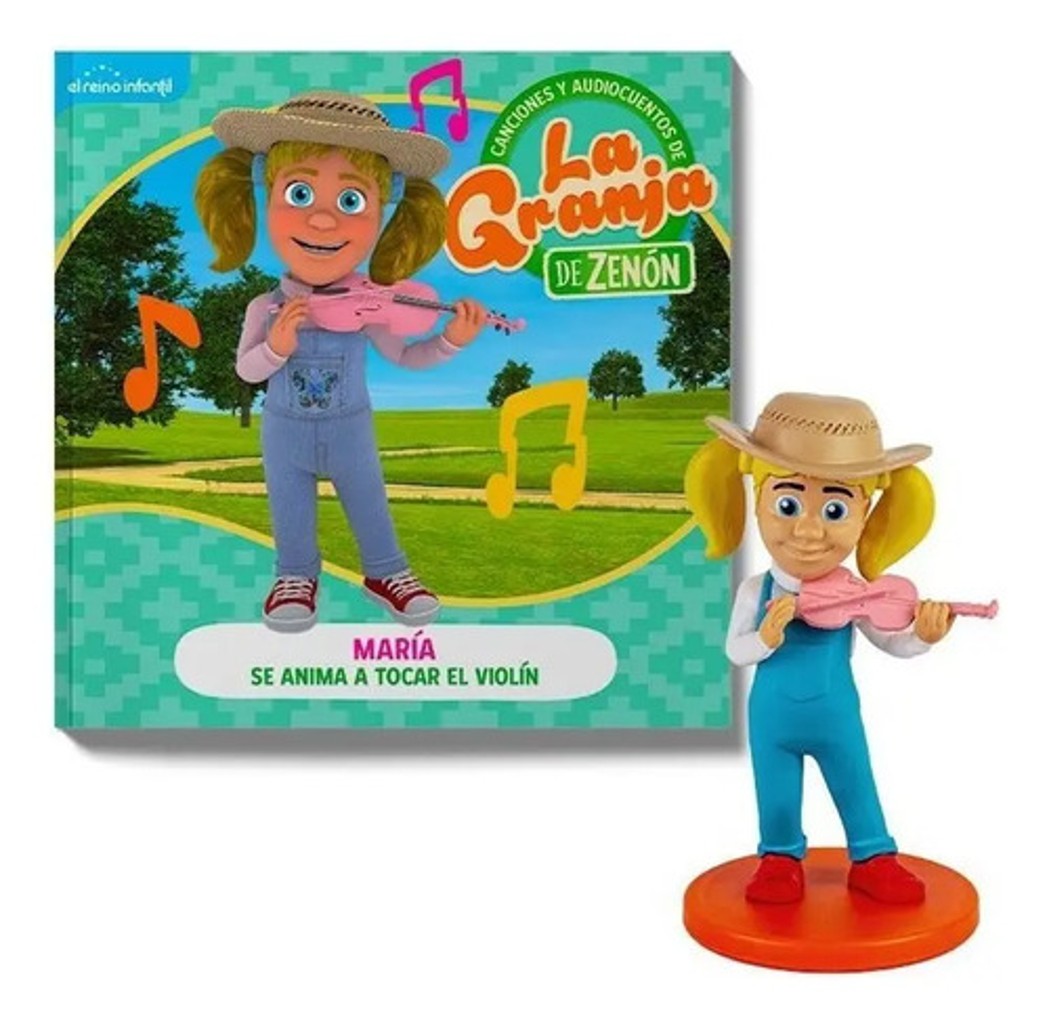 Portada de Audiocuento - Granja De Zenon - Maria - Libro + Figura