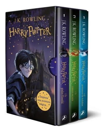 Harry Potter (estuche). Las Tres Primeras Novelas