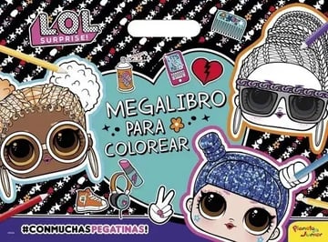 L.o.l. Surprise! Megalibro Para Colorear Outlet