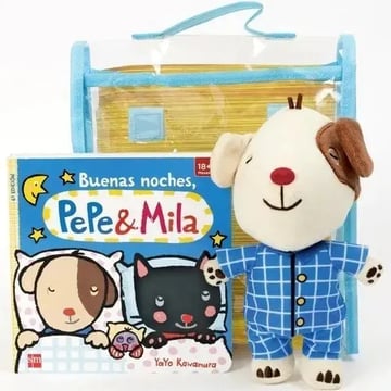 Libro Niños Dormir Sueño Peluche Pepe Mila