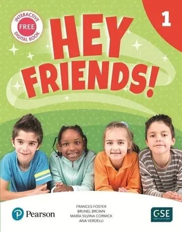 Portada de Hey Friends 1 - Student's Book + Workbook