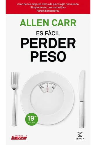 Portada de Libro Es Fácil Perder Peso - Allen Carr - Planeta