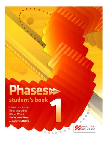 Portada de Phases 1 Second Edition - Student´s Book - Macmillan