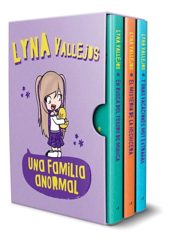 Una Familia Anormal ( Pack ): Estuche Relanzamiento, De Lyna Vallejos. Una Familia Normal Editorial Altea, Tapa Blanda, Edición 2022 En Español, 2022