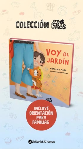 Portada de Voy Al Jardín - Mora, Carolina