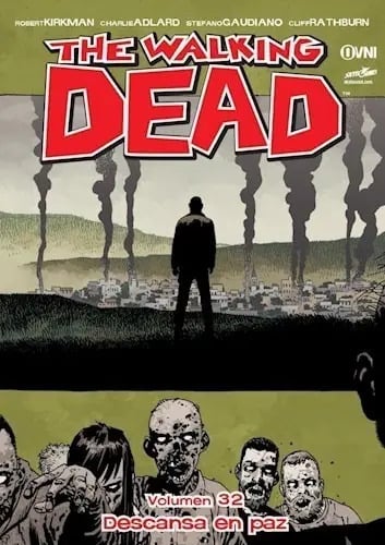 Portada de The Walking Dead Vol 32: Descansa En Paz- R. Kirkman