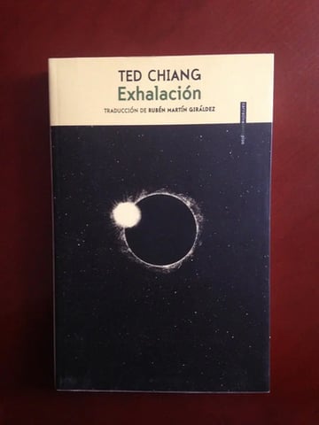 Portada de Libro Exhalación - Ted Chiang