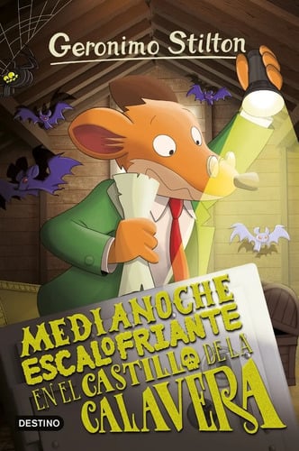 Portada de Medianoche Escalofriante En El Castillo De La Cala - Stilton