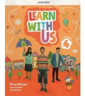Portada de Learn With Us 4 - Class Book - Oxford
