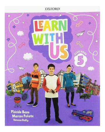 Portada de Learn With Us 5 - Class Book - Oxford