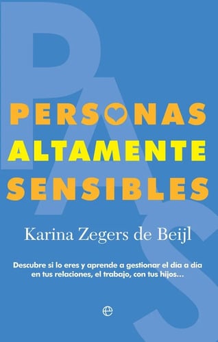 Personas Altamente Sensibles - Zegers, Karina