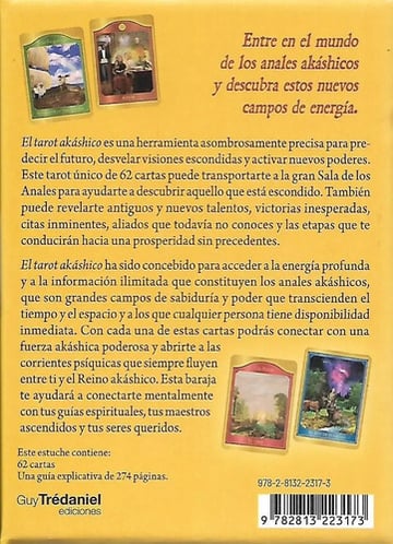 Portada de El Tarot Akashico Libro Y Cartas