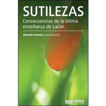 Portada de Sutilezas Consecuencias De La Última Enseñanza De Lacan