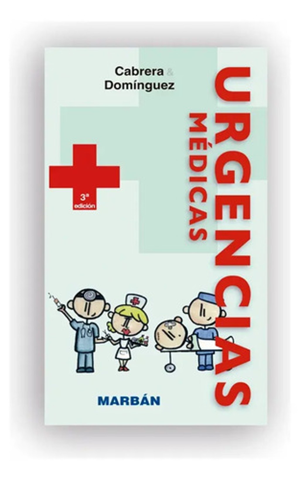 Portada de Urgencias Medicas Handbook Cabrera Dominguez