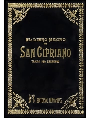 Portada de El Libro Magno De San Cipriano : Tesoro Del Hechicero - San