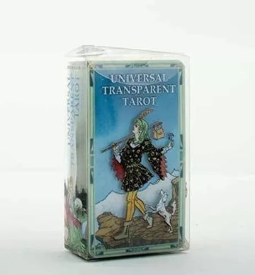 Portada de Universal Transparent Tarot (78 Cartas + Libro) (multilingue