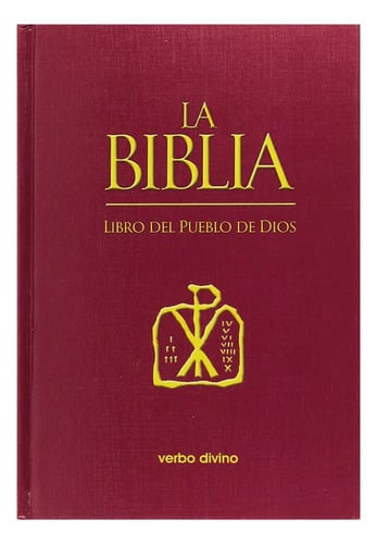La Biblia Libro Del Pueblo De Diostapa Dura Verbo Divino