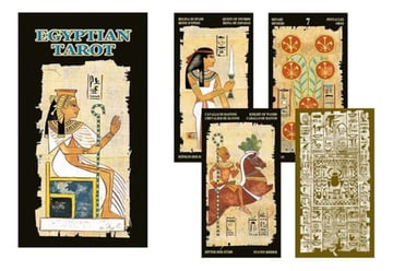 Portada de Egyptian Tarot (78 Cartas + Guia De Uso) - Silvana Alasia
