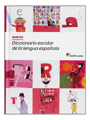 Portada de Nuevo Diccionario Escolar De La Lengua Española Santillana