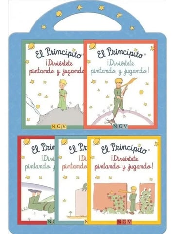 Principito El Diviertete Jugando Y Pintando