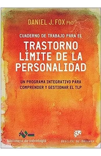 Libro Cuaderno De Trabajo Para El Trastorno Limte De Pers...