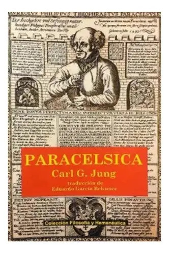 Portada de Paracélsica, De Carl Jung. Editorial La Redota En Español