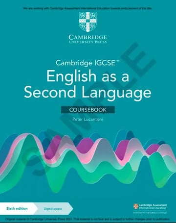 Cambridge Igcse English As A Second Language Coursebook