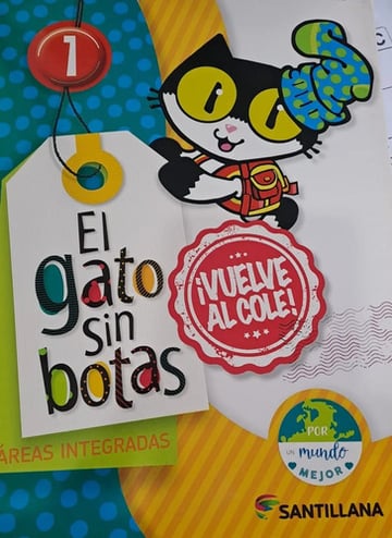 Gato Sin Botas Vuelve Al Cole 1 Areas Integradas Santillana