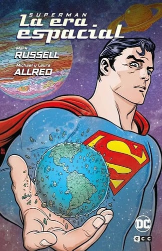 Superman, La Era Espacial Grandes Novelas Gráficas De Dc, De Mark Russell - Mike Allred.. Editorial Ecc Ediciones En Español