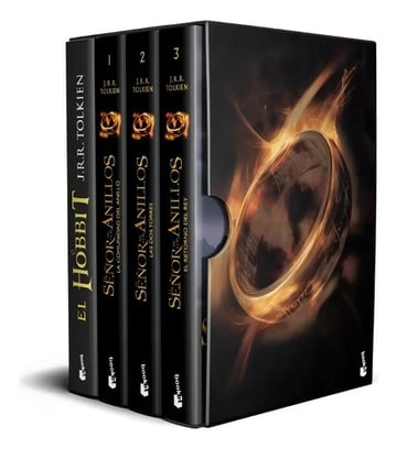 Portada de Saga El Señor De Los Anillos Completa + Hobbit - Tolkien