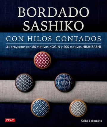 Libro Bordado Sashiko Con Hilos Contados Keiko Sakamoto
