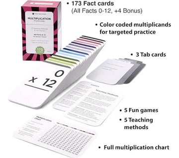 Think Tank Scholar 335 Tarjetas Flash De Matemáticas