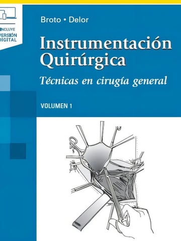 Instrumentación Quirurgica Técnica Cirugia General Broto
