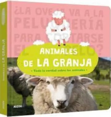 Animales Granja Imagenes Reales Montessori Cartone