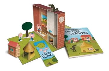 La Historia De Los Tres Cerditos Libro Juego Pack Set