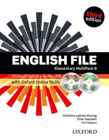 Portada de English File Elementary (3rd.edition) - Multipack B + Itutor + Online Skills, De Vv. Aa.. Editorial Oxford University Press, Tapa Blanda En Inglés Internacional, 2013