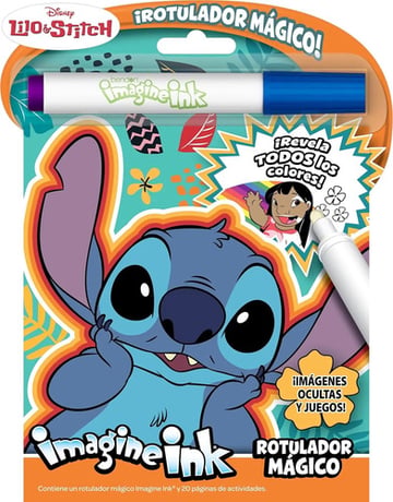Lilo & Stitch Colorear Y Actividades Con Rotulador Mágico