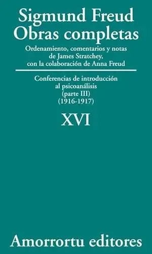 Sigmund Freud Obras Completas Xvi Psicologia Psicoanalisis