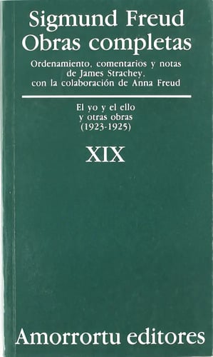 Sigmund Freud Obras Completas Xix Psicologia Psicoanalisis