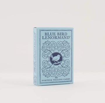 Blue Bird Lenormand Stuart Kaplan Cartas Con Texto