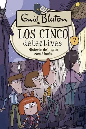 Los Cinco Detectives 7 Misterio Gato Comediante Enid Blyton