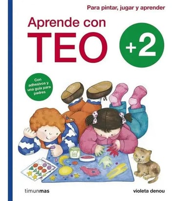 Aprende Con Teo +2, De Denou,violeta. Editorial Timun Mas Infantil, Tapa Blanda En Español