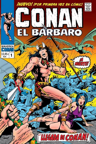 Biblioteca Comics  Conan El Bárbaro # 01 1970 - 1971